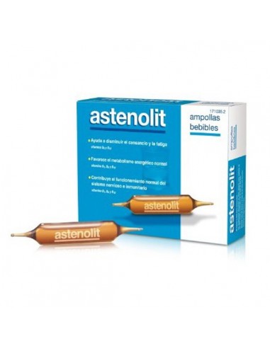 ASTENOLIT  12 AMPOLLAS BEBIBLES 10 ML