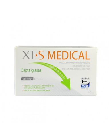 XLS MEDICAL CAPTAGRASAS  180 COMPRIMIDOS