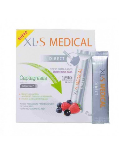 XLS MEDICAL DIRECT STICKS CAPTAGRASAS...