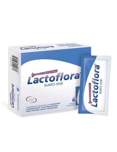 LACTOFLORA SUERO ORAL  6 SOBRES...