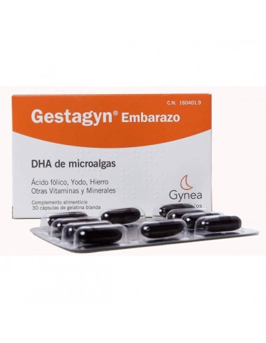 GESTAGYN EMBARAZO  30 CAPSULAS