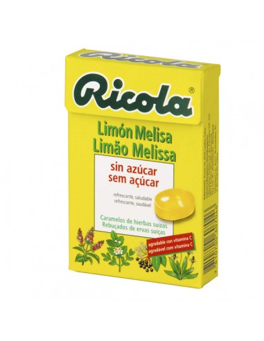 RICOLA PERLAS SIN AZUCAR  1 ENVASE 25...