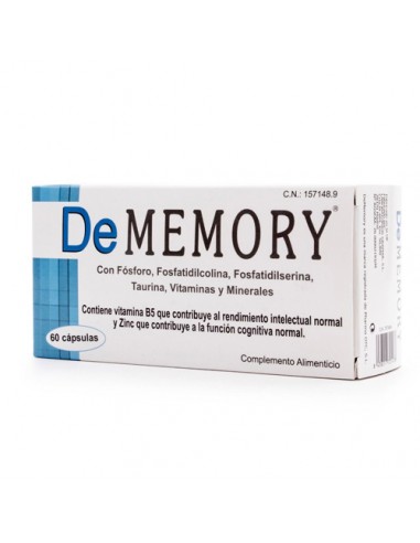 DEMEMORY 60 CAPSULAS