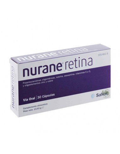 NURANE RETINA  30 CAPSULAS