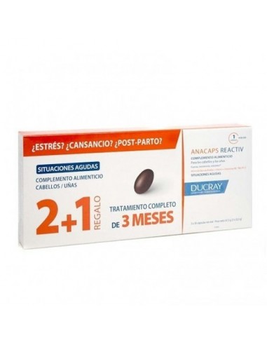 ANACAPS REACTIV CABELLO Y UÑAS DUCRAY...