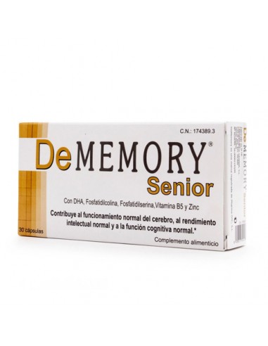 DEMEMORY SENIOR  30 CAPSULAS