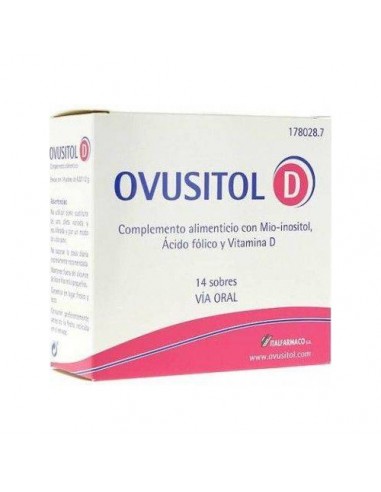 OVUSITOL D  14 SOBRES 4,3 G