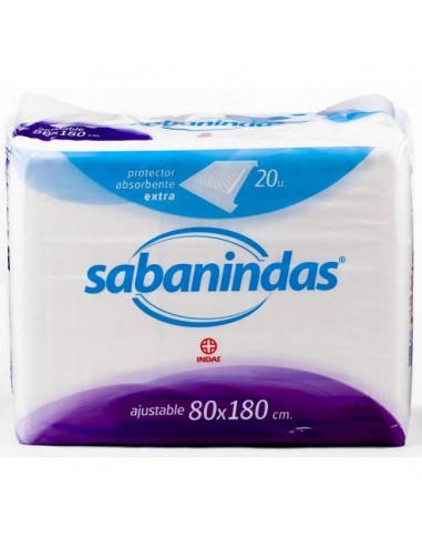 PROTECTOR DE CAMA SABANINDAS 80 X 180...