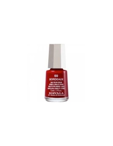 MAVALA ESMALTE COLOR BORDEAUX 69