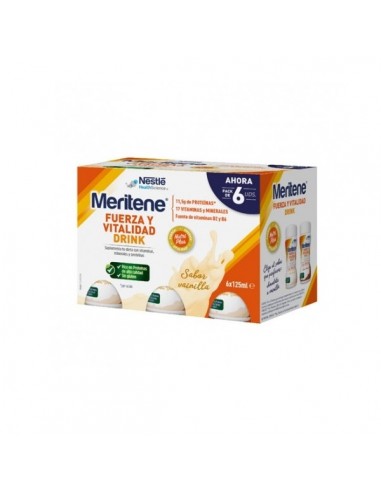 MERITENE FUERZA Y VITALIDAD DRINK  6...
