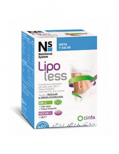 NS DIETCONTROL LIPOLESS  60 COMPRIMIDOS