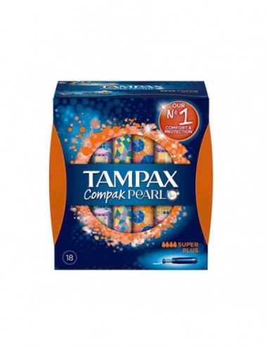 TAMPAX COMPAK PEARL  20 UNIDADES...
