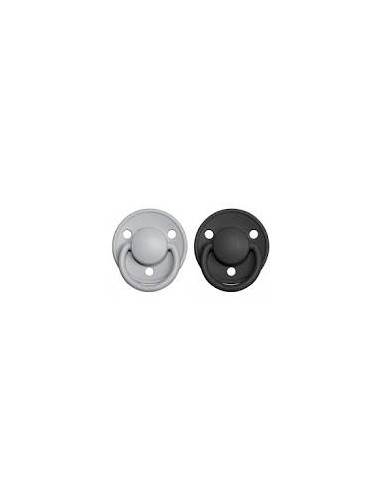 CHUPETES BIBS DE LUX CLOUD/BLACK 6+