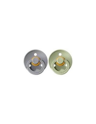 CHUPETES BIBS COLOURS SAGE/COULD 0-6...