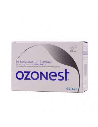 OZONEST  20 TOALLITAS OFTALMICAS