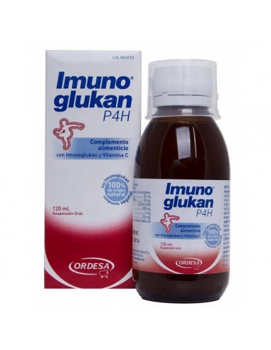 IMUNOGLUKAN P4H  1 ENVASE 120 ML