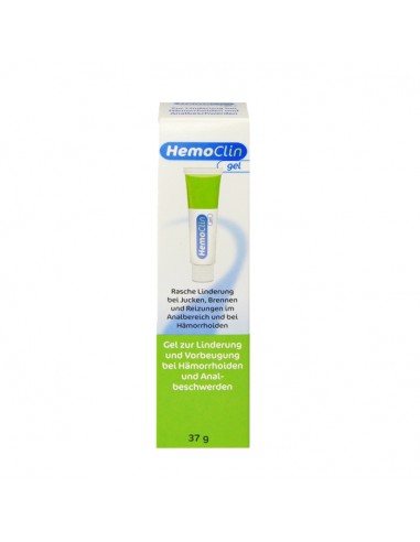 HEMOCLIN GEL HEMORROIDAL  1 TUBO 37 G