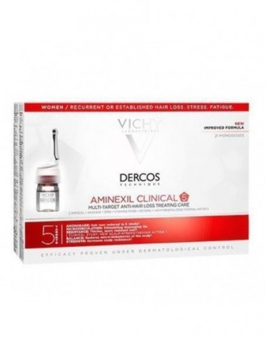 DERCOS AMINEXIL CLINICAL 5 MUJER  21...