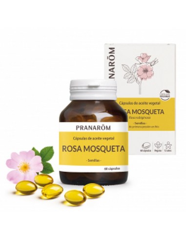 PRANAROM ROSA DE MOSQUETA 60 CAPSULAS
