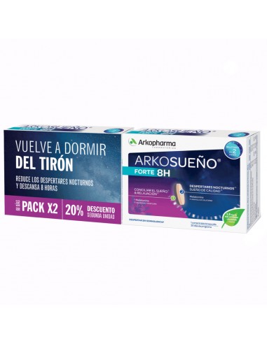 ARKORELAX SUEÑO FORTE 8H  2 UNIDADES...
