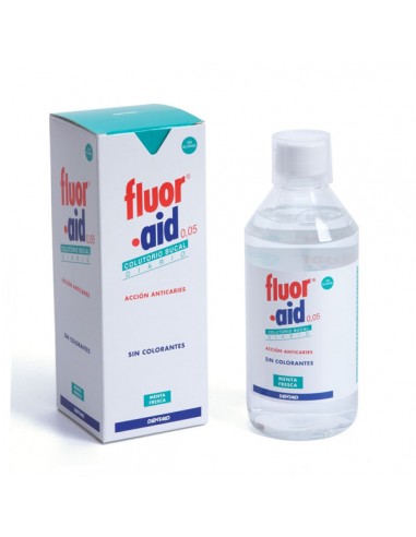 FLUOR AID 0,05 COL  1 ENVASE 500 ML
