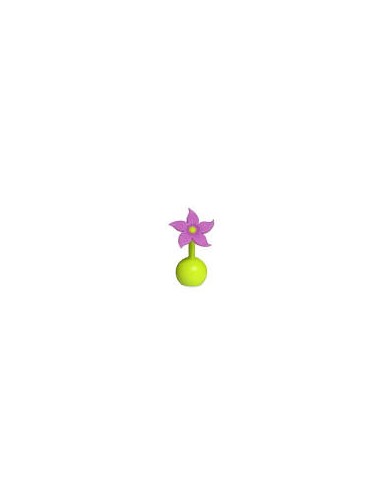 HAAKAA SILICONE FLOWER STOPPER PURPLE...