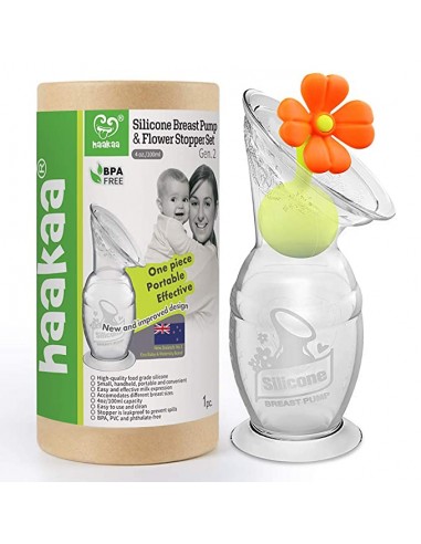 HAAKAA SILICONE FLOWER STOPPER ORANGE...