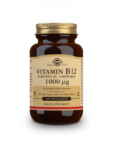 SOLGAR VITAMIN B12 100 COMPRIMIDOS...