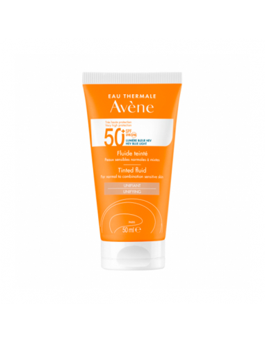AVENE FLUIDO COLOREADO 50+ SPF MUY...