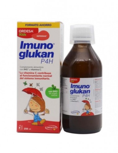 IMUNOGLUKAN P4H  1 ENVASE 250 ML